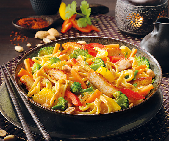 Internacionalna kuhinja Azijski Wok z omako iz Arasidov bofrost