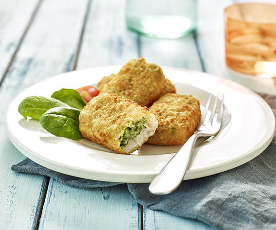 Ribe/Panirano Panirani oslić sa špinatom bofrost