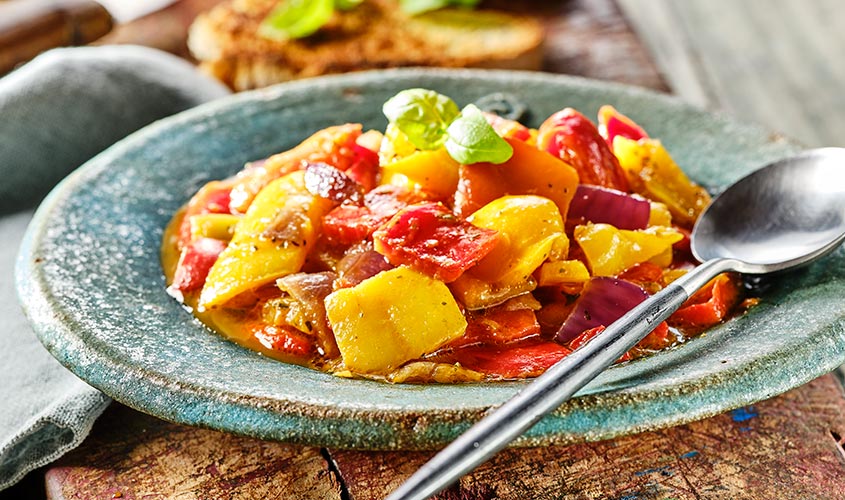 Peperonata Zelenjava/Zelenjavne specialitete Peperonata bofrost