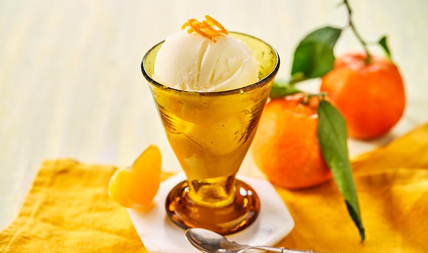 Sladoledi/Posodice Sorbet sladoled mandarina bofrost