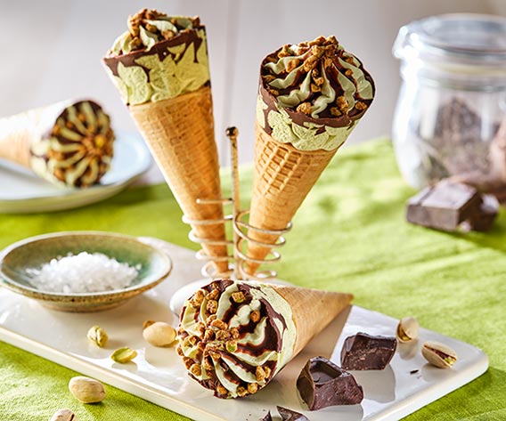 Sladoledi/Korneti Kornet slana pistacija bofrost