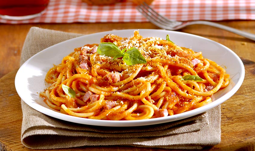 Predjedi/Hitri obroki Bucatini all’Amatriciana bofrost
