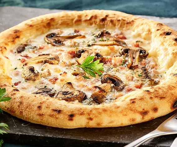 Pizze & Snack/Pizze Bela pizza “Bistrot 25“ s klobasico in gobami bofrost