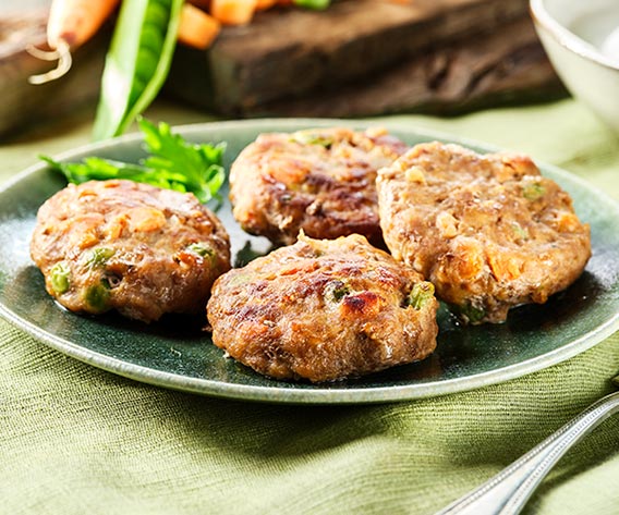 Meso/Pripravljene mesne jedi Polpete z mozzarello in zelenjavo bofrost