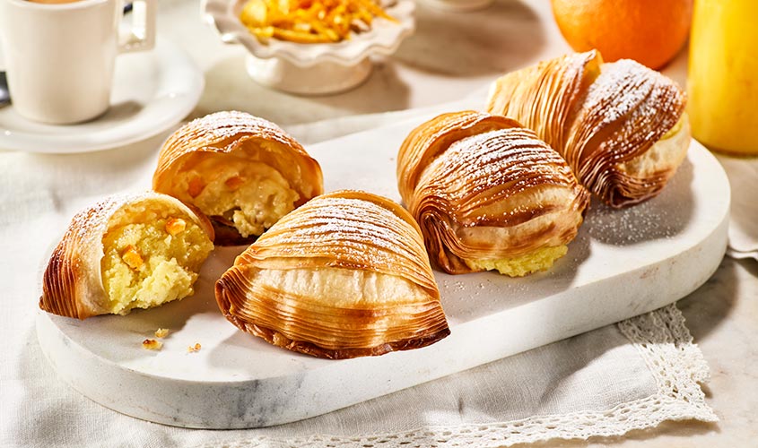 Sladice/Torte in sladice Neapeljske sfogliatelle bofrost