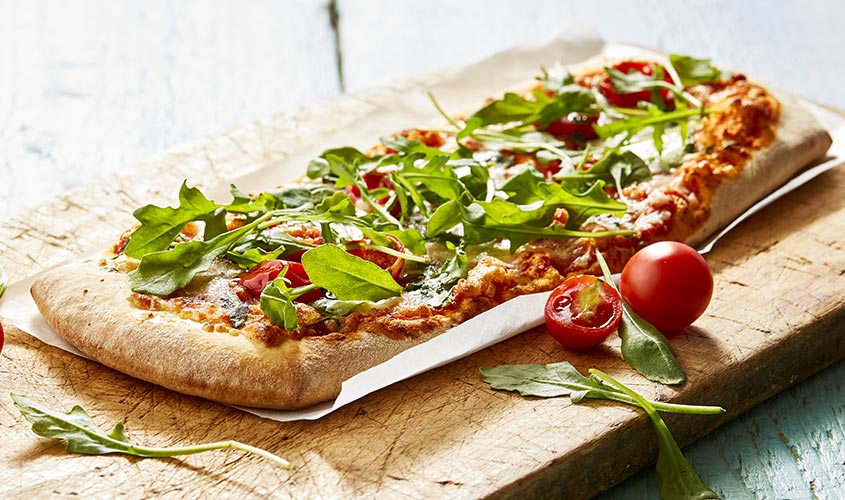 Pizze & Snack/Pizze Pizza alla pala rukola in češnjev paradižnik bofrost