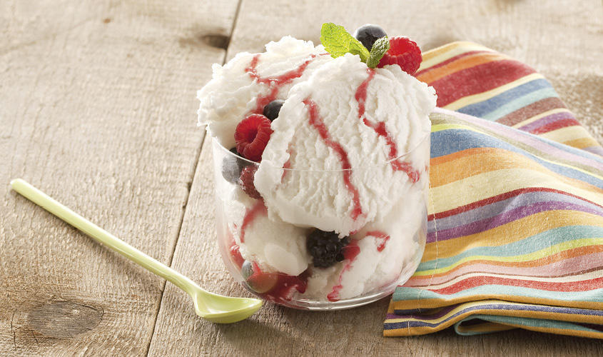 Sladoledi/Posodice Kremni sladoled “Jogurt - Gozdni sadeži” bofrost
