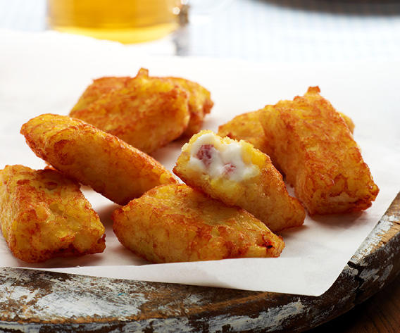 Krompir/Spacialitete Krompirjevi žepki s šunko in mozzarello bofrost