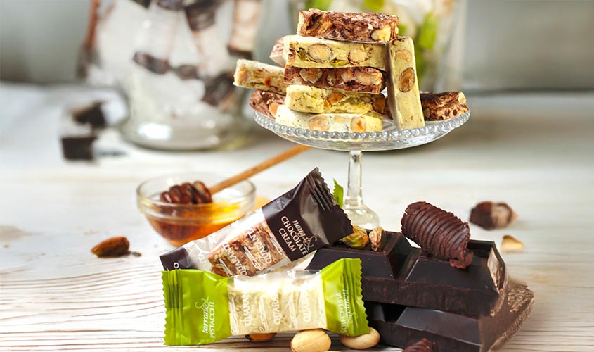 Sladice/Torte in sladice Torroncini temna čokolada in pistacija bofrost