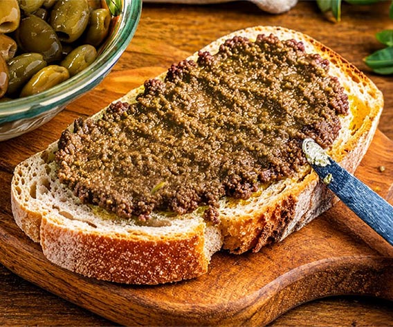 Delikatese/Slano Namaz iz oliv taggiasche iz ekstra deviškega oljčnega olja bofrost