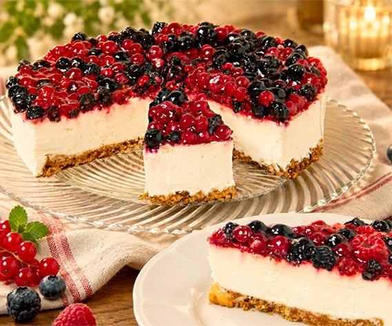 Sladice/Torte in sladice Cheescake z gozdnimi sadeži bofrost