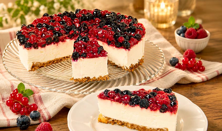 Sladice/Torte in sladice Cheescake z gozdnimi sadeži bofrost