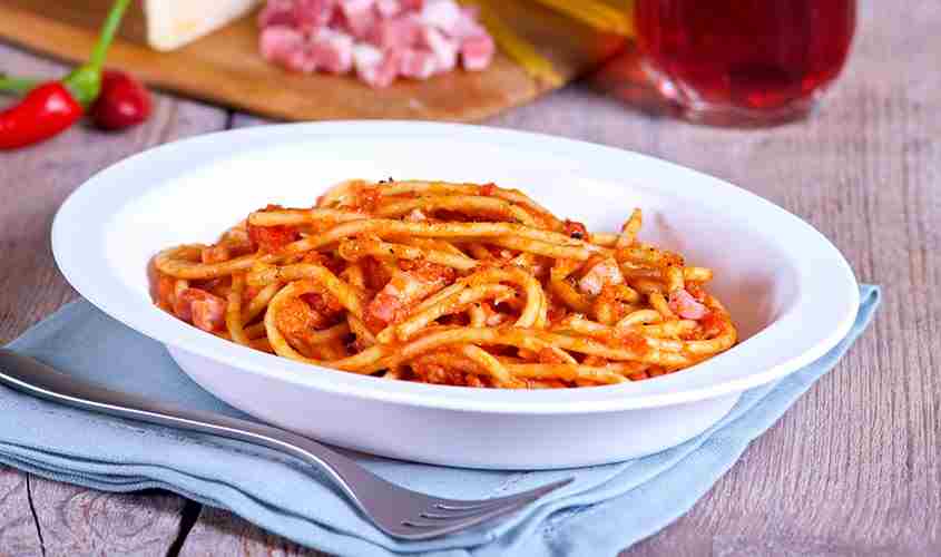 Predjedi/Ristopiatti Testenine all’amatriciana  bofrost